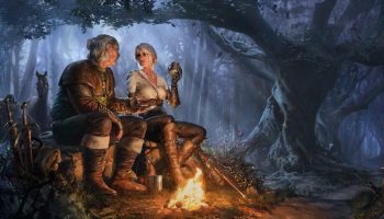 the witcher and ciri gwent